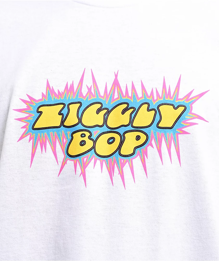 D'Aydrian Harding Ziggly Bop Explosive White T-Shirt