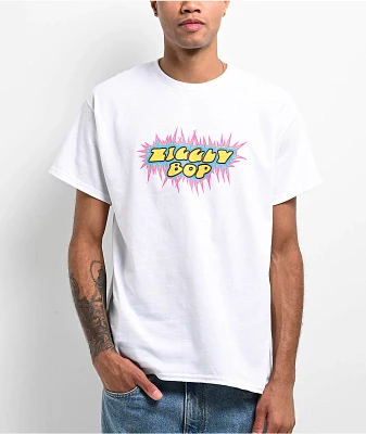 D'Aydrian Harding Ziggly Bop Explosive White T-Shirt