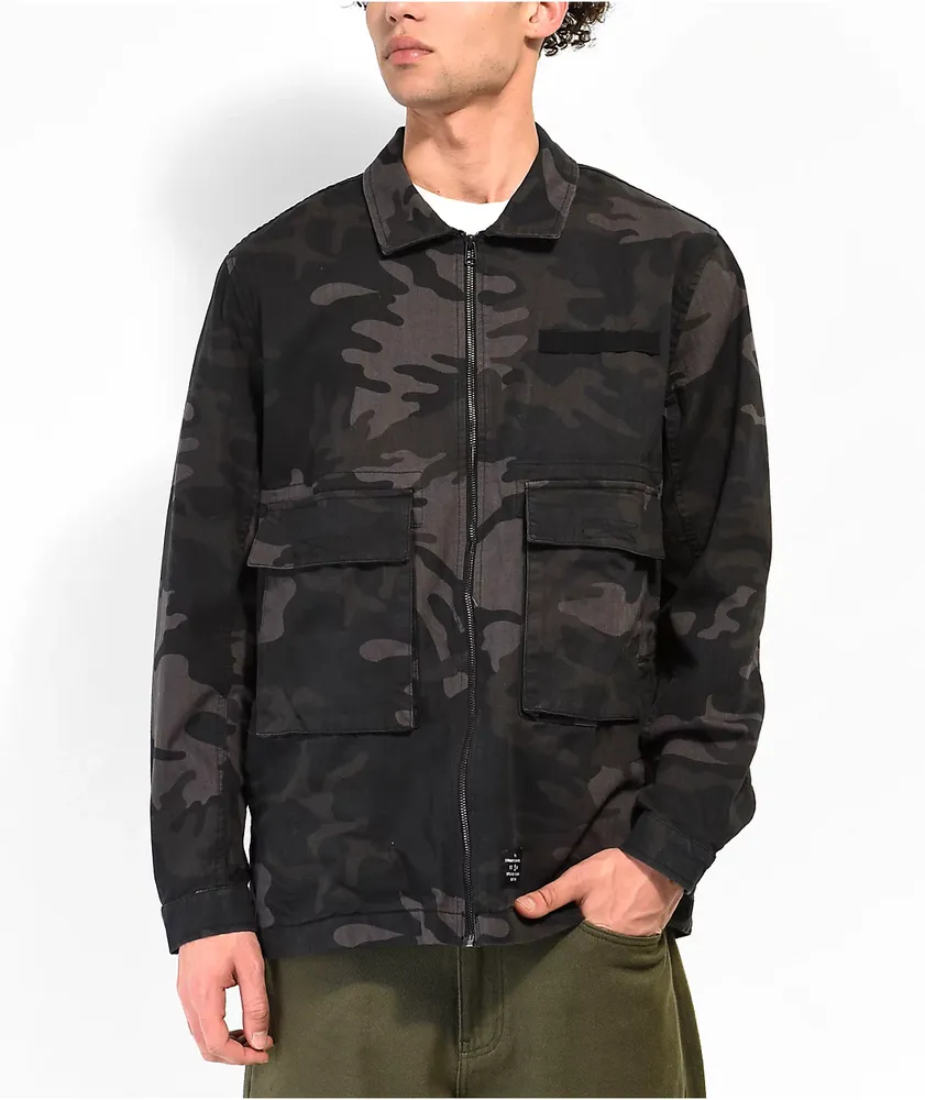 DC Admiral 3 Black Camo Jacket