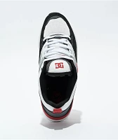 DC Ascend White, Black & Grey Skate Shoes