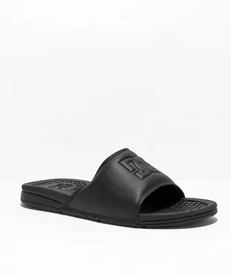 DC Bolsa Black Slide Sandals