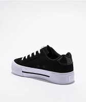 DC Chelsea Black & White Platform Shoes