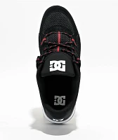 DC Construct Black & White Skate Shoes