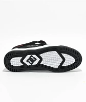 DC Construct Black & White Skate Shoes