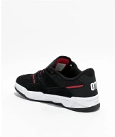 DC Construct Black & White Skate Shoes