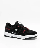 DC Construct Black & White Skate Shoes