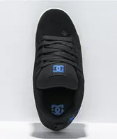 DC Court Graffik Black & Blue Skate Shoes