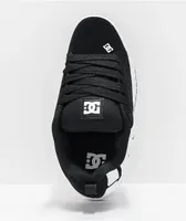 DC Court Graffik Black & White Skate Shoes