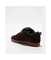 DC Court Graffik Brown Skate Shoes