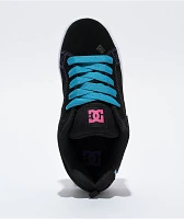 DC Court Graffik Neon Lights Skate Shoes