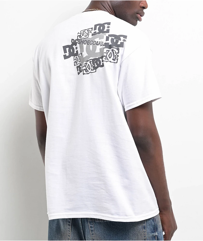 DC Erosion White T-Shirt