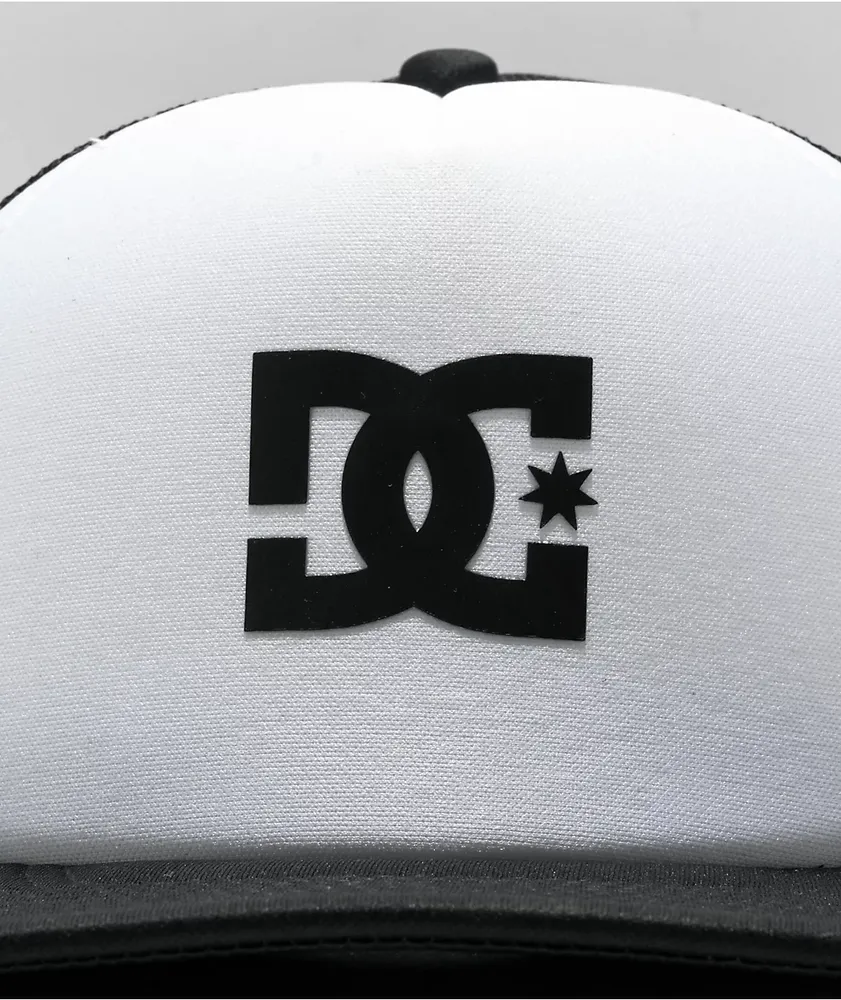 DC Gas Station Black & White Trucker Hat