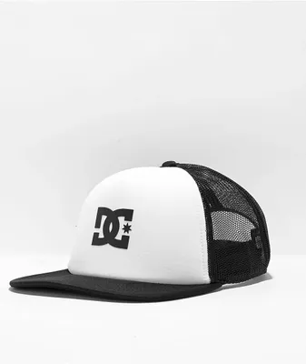 DC Gas Station Black & White Trucker Hat