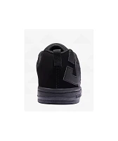 DC Kids Court Graffik Black Skate Shoes