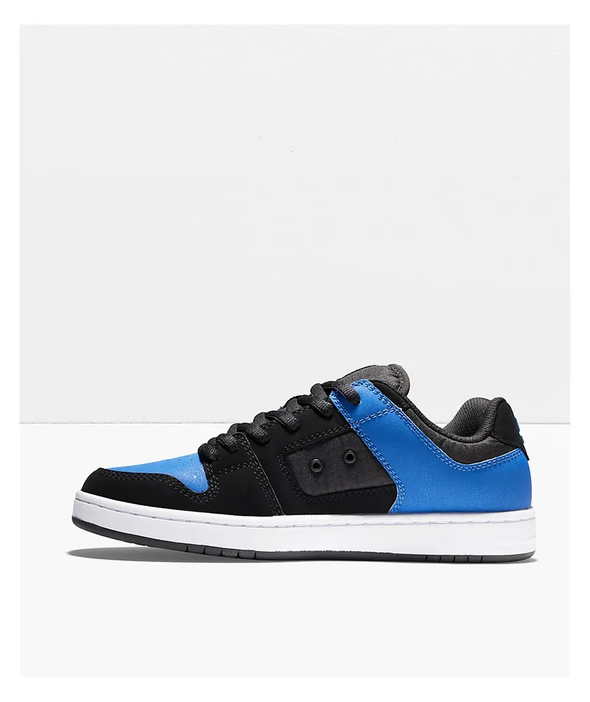 DC Manteca 4 Black & Blue Skate Shoes