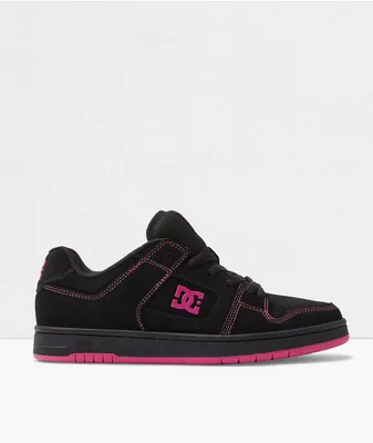 DC Manteca 4 Black & Pink Skate Shoes