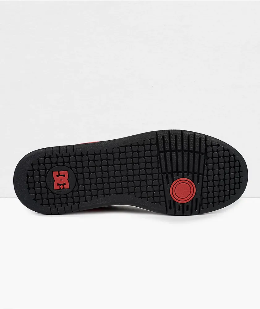 DC Manteca 4 Black & Red Skate Shoes