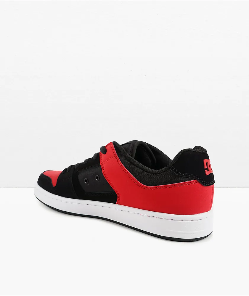 DC Manteca 4 Black & Red Skate Shoes