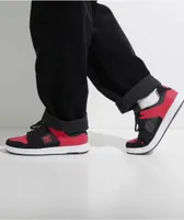 DC Manteca 4 Black & Red Skate Shoes