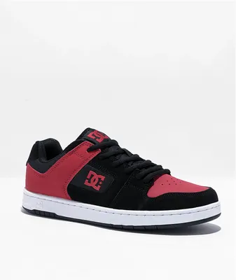 DC Manteca 4 Black & Red Skate Shoes