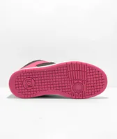 DC Manteca 4 Mid Black & Pink Skate Shoes