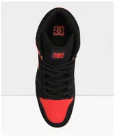 DC Manteca 4 Mid Black & Red Skate Shoes