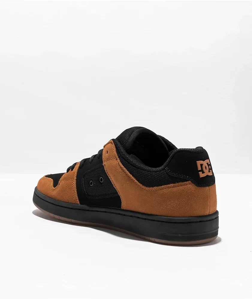 DC Manteca 4 Wheat & Black Skate Shoes