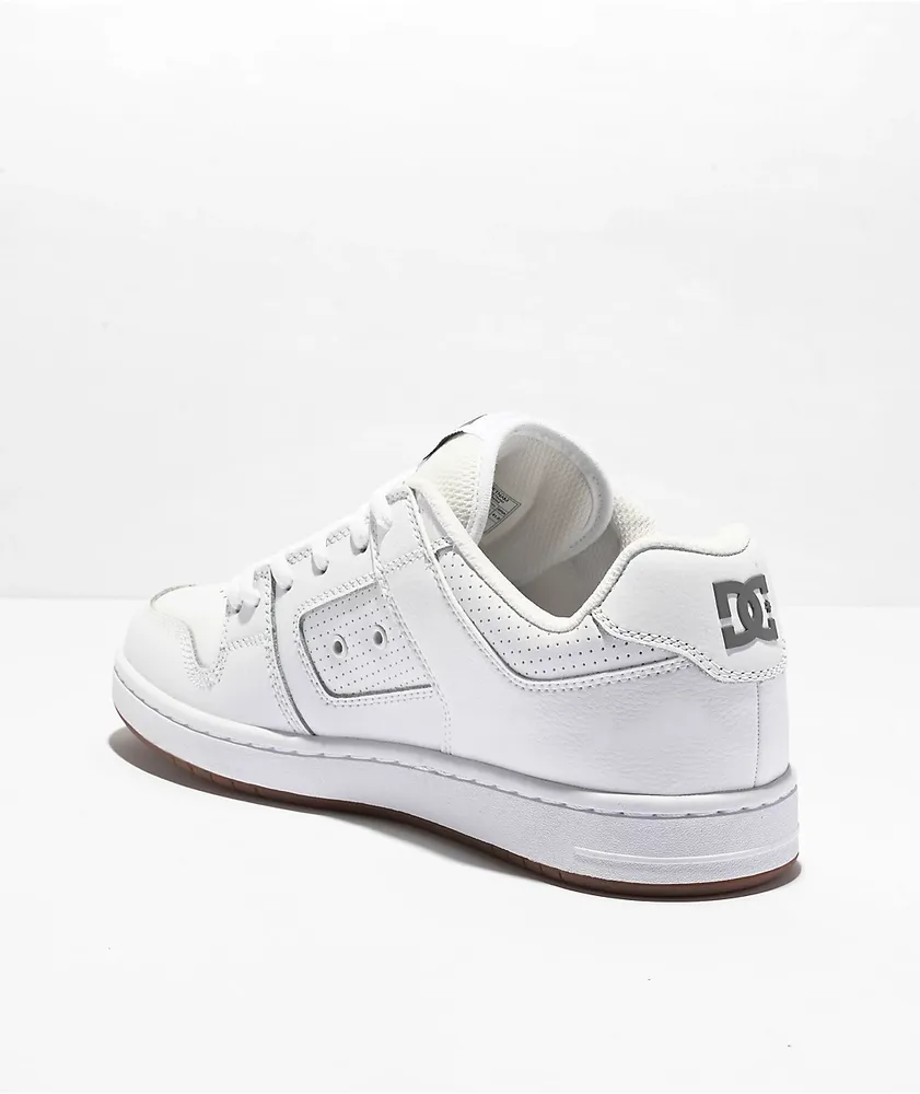 DC Manteca 4 White Skate Shoes