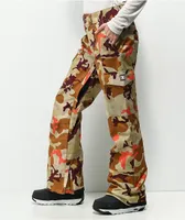 DC Nonchalant Woodland Camo 10K Snowboard Pants.