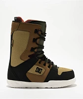 DC Phase Brown & Green Snowboard Boots