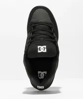 DC Pure Black & Dark Slate Skate Shoes