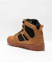 DC Pure High Top Wheat & Black Work Boots