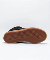 DC Pure Hightop Black & Gum Skate Shoes