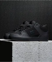 DC Pure Mid Black Skate Shoes