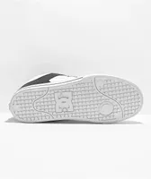 DC Pure Mid White & Black Skate Shoes