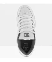 DC Pure White & Battleship Skate Shoes