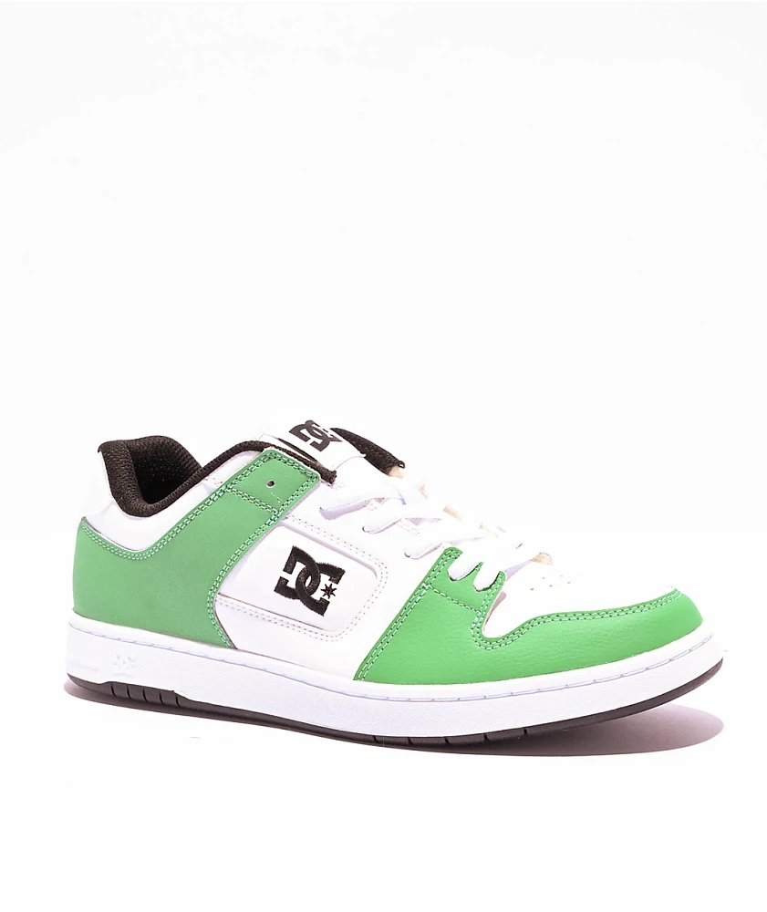 DC Shoes Manteca 4 Green & White Skate Shoes