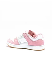 DC Shoes Manteca 4 Pink & White Skate Shoes