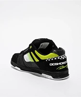 DC Stag Black, Green, & White Skate Shoes