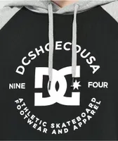 DC Star Pilot Raglan Black & Grey Hoodie