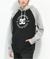 DC Star Pilot Raglan Black & Grey Hoodie