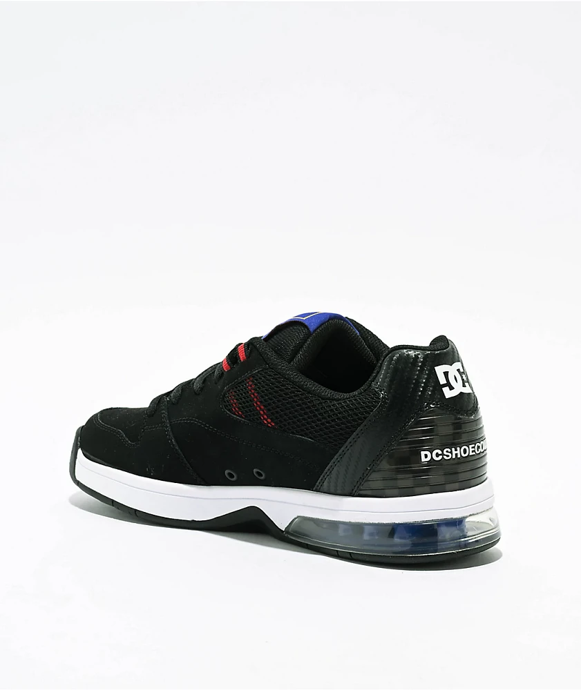 DC Versatile LE Black & White Skate Shoes