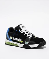 DC Versatile Le Black, Blue, & White Skate Shoes