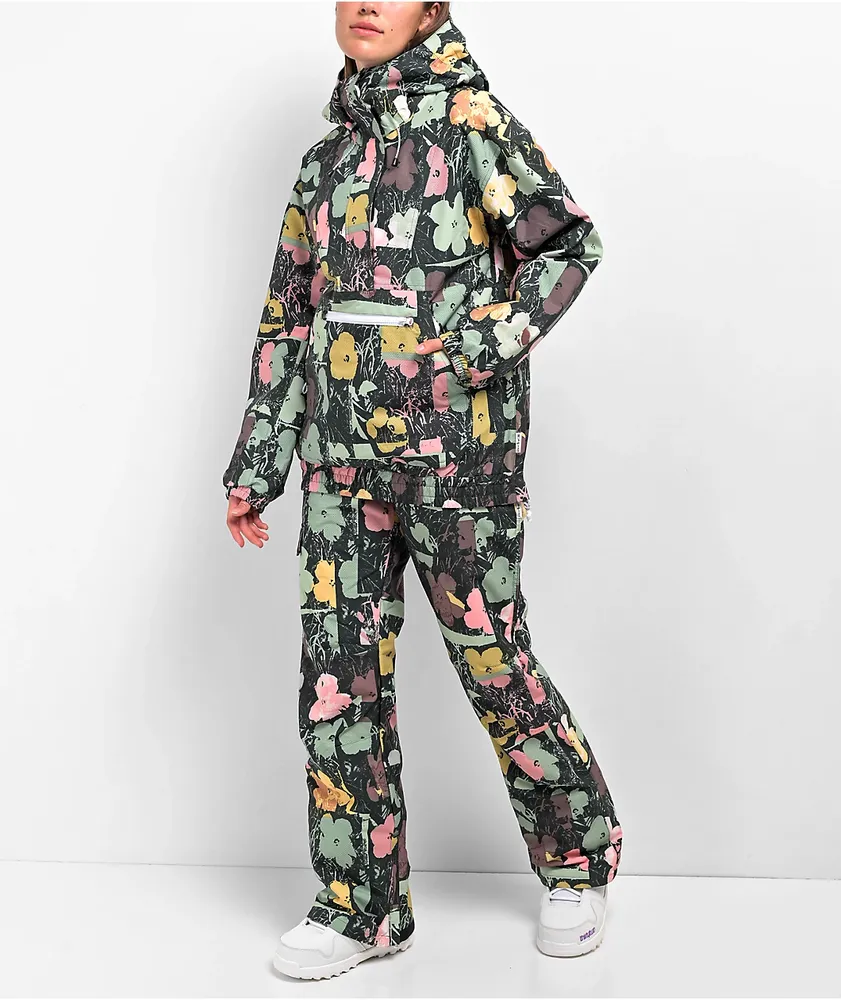 DC x Andy Warhol Chalet Floral 10K Anorak Jacket