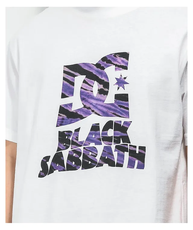 DC x Black Sabbath Star Fill White T-Shirt | Vancouver Mall