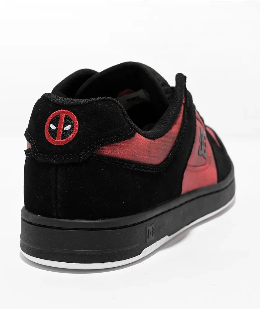 DC x Deadpool Manteca 4 Red & Black Skate Shoes