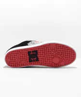 DC x Deadpool Pure Black, White & Red Skate Shoes