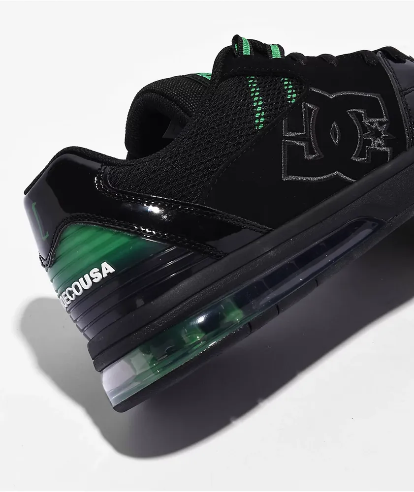 America® Mall Wars Green x of Shoes & DC Skate Star Versatile | Black