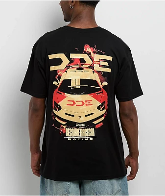 DDE Because Racecar Black T-Shirt