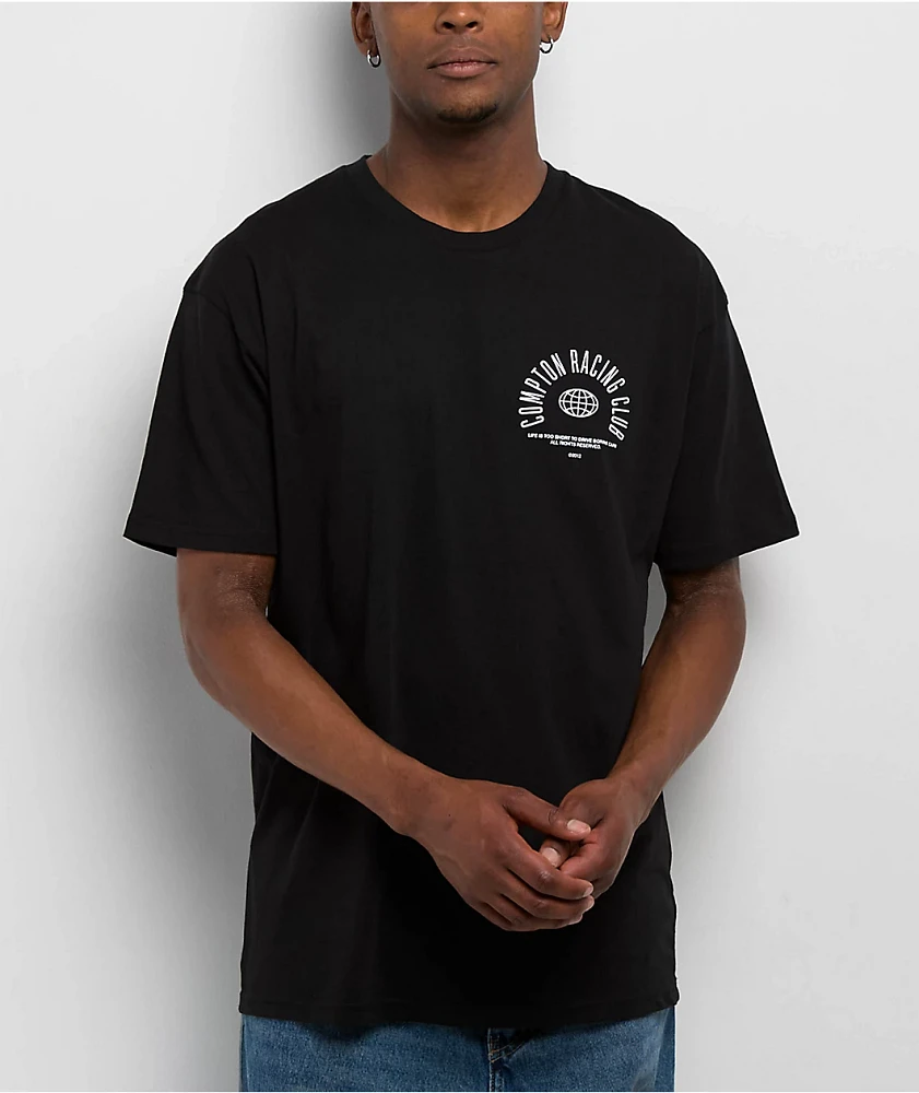 DDE Compton Racing Club Black T-Shirt